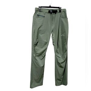 kathmandu hiking outdoor dri fit  pant olive green size XL